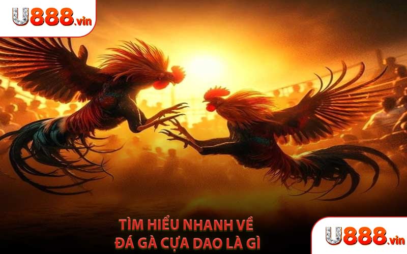 Tìm Hiểu Nhanh Về Đá Gà Cựa Dao Là Gì