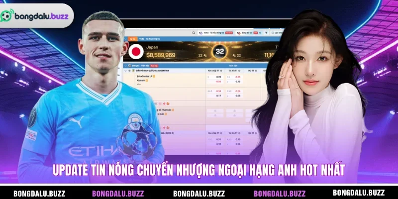 Update tin nóng chuyển nhượng Ngoại hạng Anh hot nhất